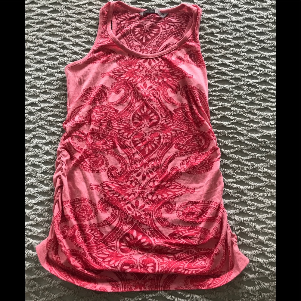 Athleta burn-out tank top, Size S